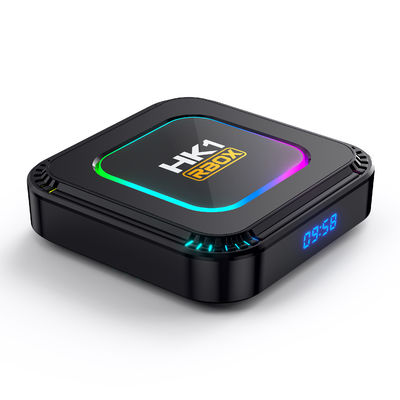 8K WiFi DIY IPTV Box Android 13.0 TV Box con luci a LED colorate