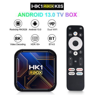 HK1RBOX K8S Smart IPTV Receiver Box Android 13 RK3528 8K
